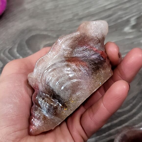 Set of 3 Resin Conch Shell Trinket Trays - Picture 8 of 16